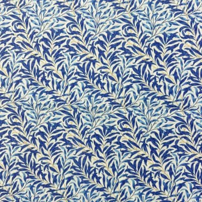 William Morris Willow Bough Blue - Digitally Printed Polycotton