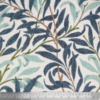 William Morris Willow Bough Feeling Blue - Cotton Mix Chenille Tapestry Fabric