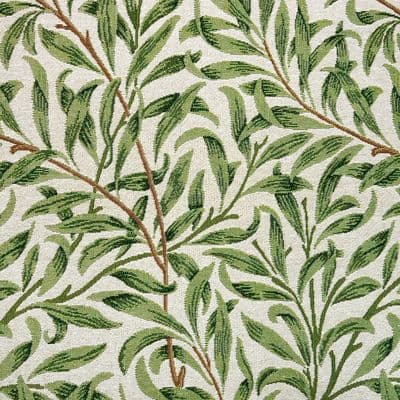 William Morris Willow Bough Sage - Cotton Mix Tapestry Fabric