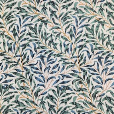 William Morris Willow Bough Seafoam - Furnishings Cotton