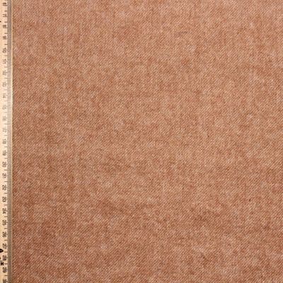 Wool Mix Dress Fabric  - Soft Pale Brown Twill