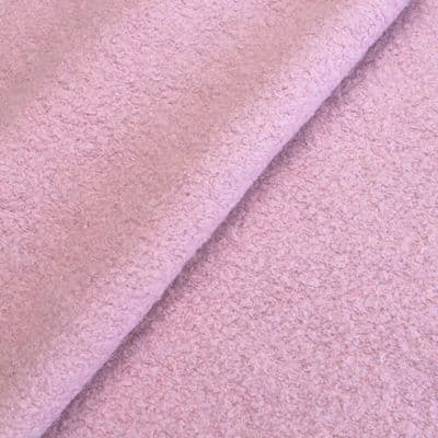 Wool Mix Fabric - Lillac Boucle