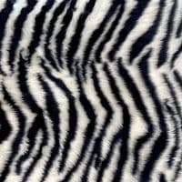 Zebra Print Faux Fur