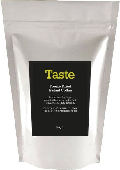 Taste freeze dried instant