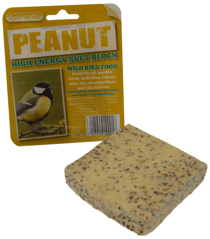 Peanut Suet Block Bird Feeder