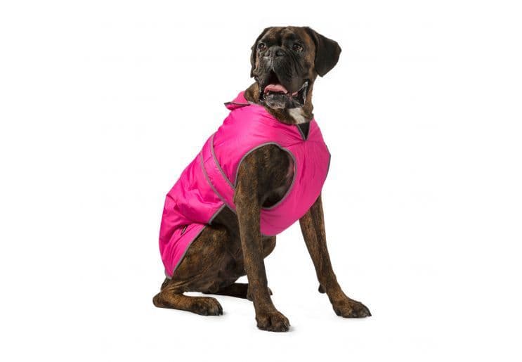 Stormguard Pink Waterproof Dog Coat