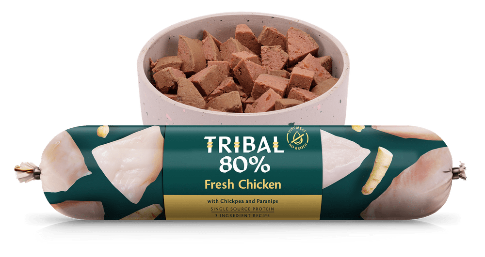 Tribal 80 Fresh Chicken Gourmet Sausage Dog Food