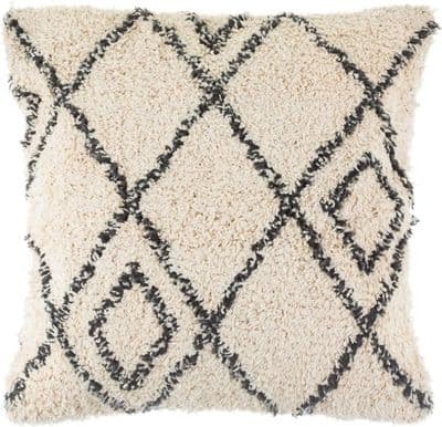 Berber Style Diamonds Tufted Cushion