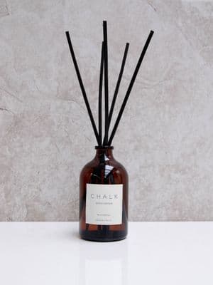 Chalk Amber Glass Diffuser Black Pomegranate 100ml