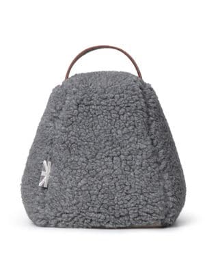 Chalk Doorstop Grey Sherpa