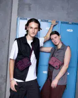 Kintobe Mini Miles Cross-body Bag - Forest Berry