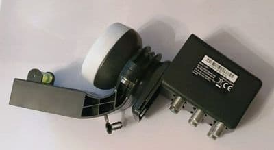 Latest 6 Output Hybrid Lnb Compatible For Q/Freesat Same Satellite Dish