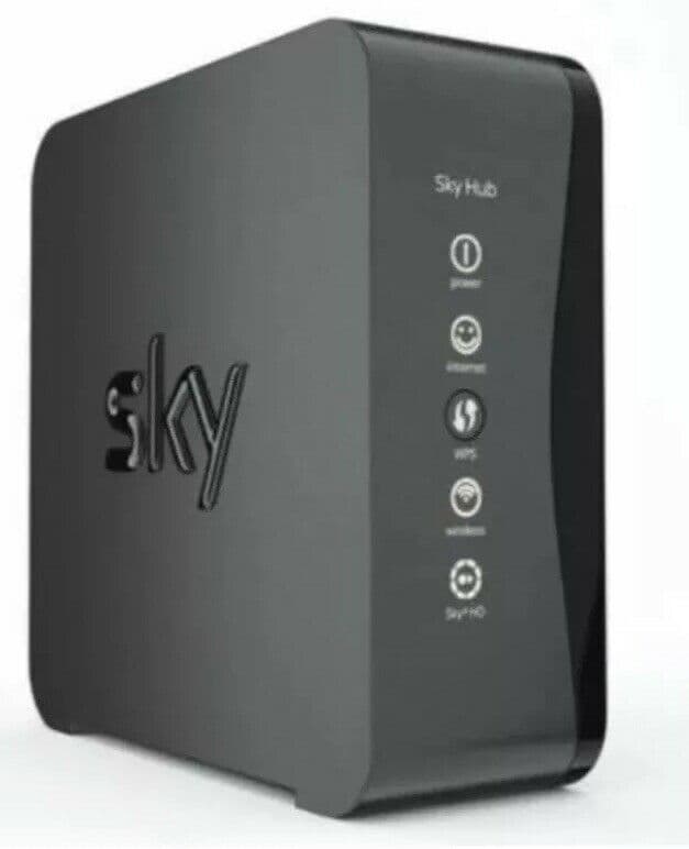 SKY HUB SR-102 WIRELESS LATEST INTERNET BLACK ROUTER grade b