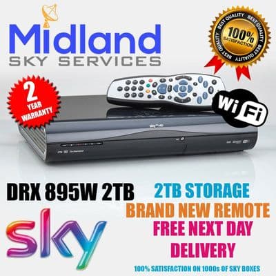 SKY PLUS HD DRX895W 2TB BUILT IN WIFI