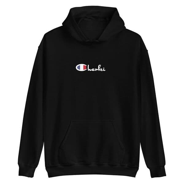 Cherki Black Hoodie
