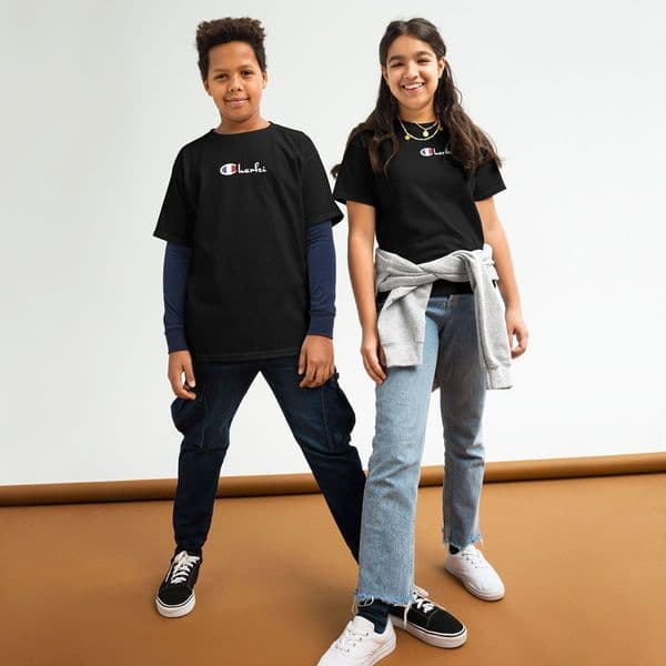Children's Cherki Black T-shirt