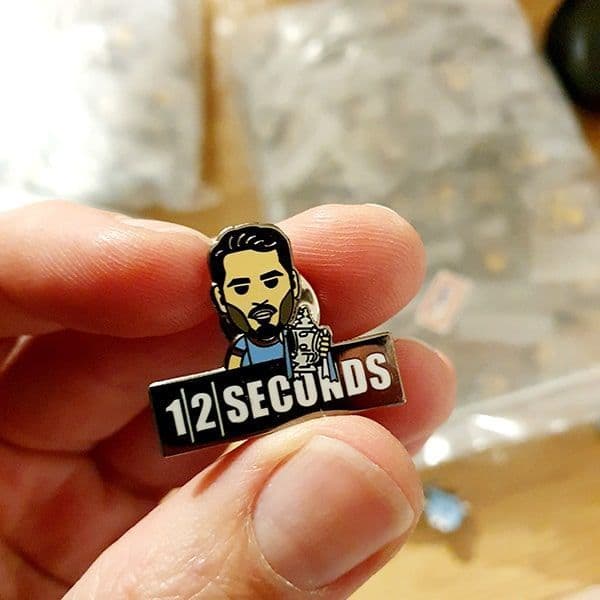 Gundogan 12 Seconds Pin Badge