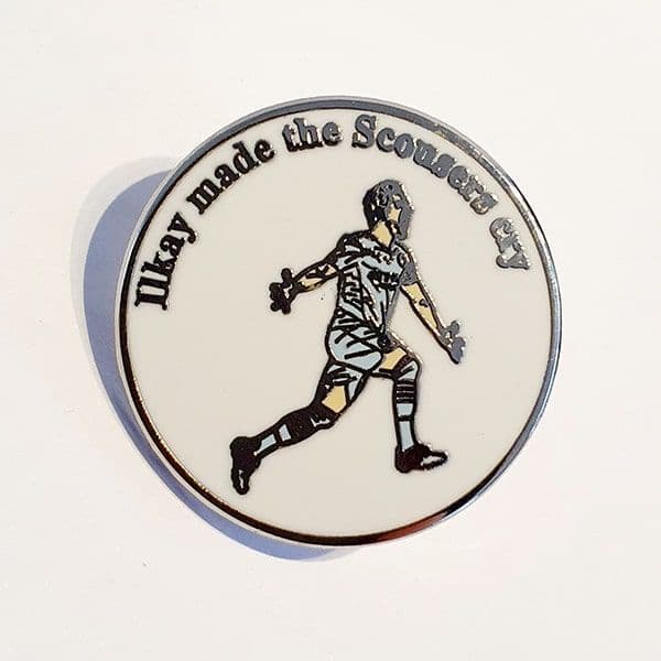Ilkay Gundogen City Pin Badge