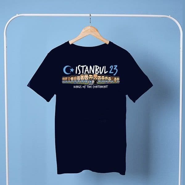 Istanbul Champions 23 Navy City Tshirt