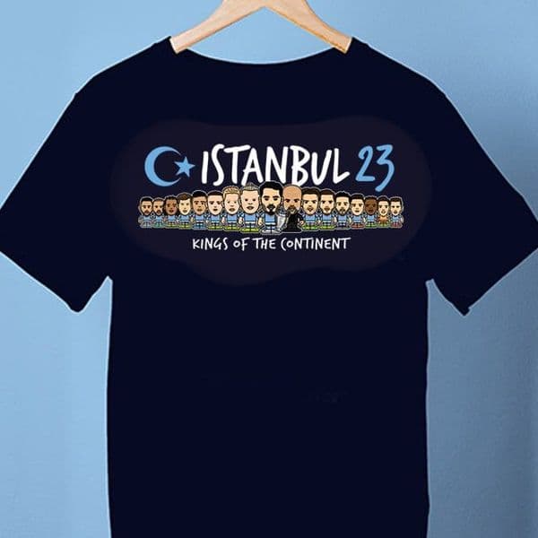 Istanbul Champions 23 Navy City Tshirt