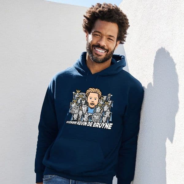 Kevin De Bruyne Navy Hoodie