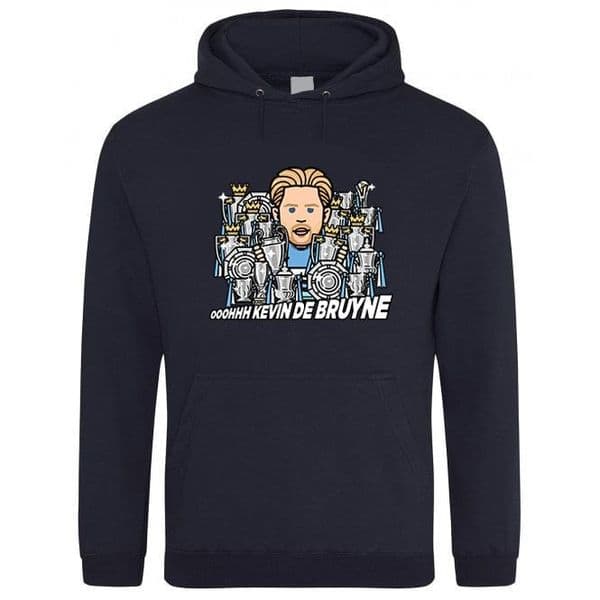 Kevin De Bruyne Navy Hoodie
