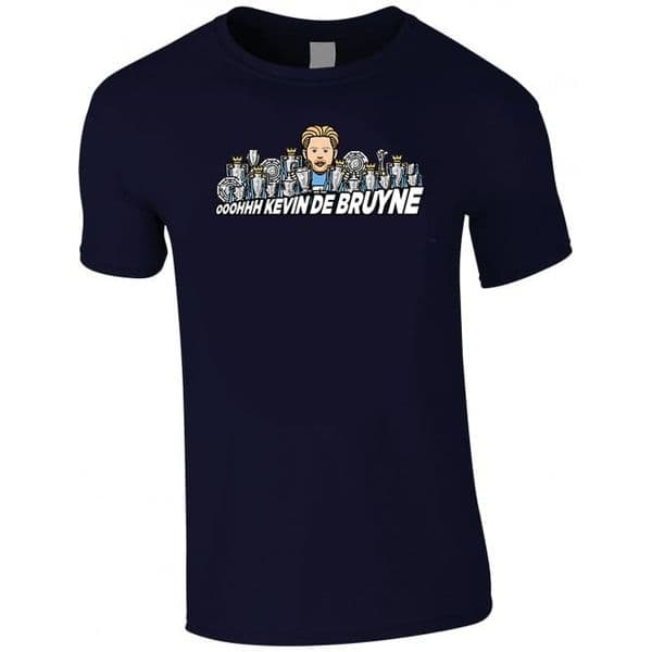 Kevin De Bruyne Navy Cotton City T-shirt