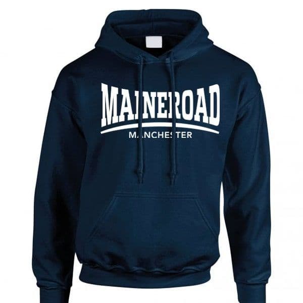 Maine Road Manchester Hoodie | Manchester City Gifts & Memorabilia