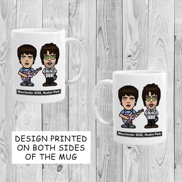 Noel and Liam Mug