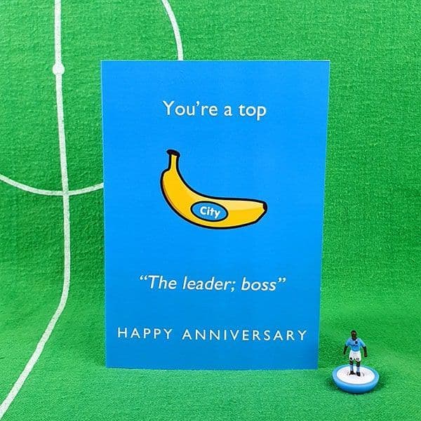 Top Banana City Anniversary Card