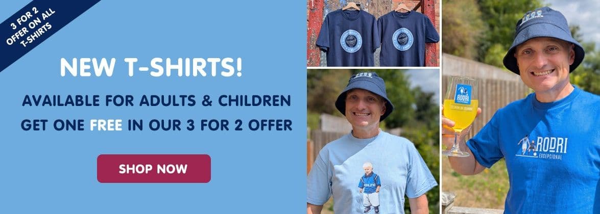 Manchester City t-shirts