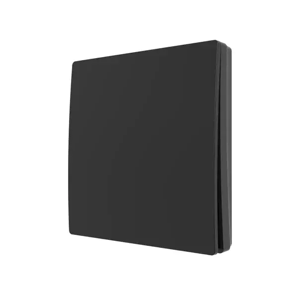 1 Gang Kinetic Push Switch Matt Black IP42