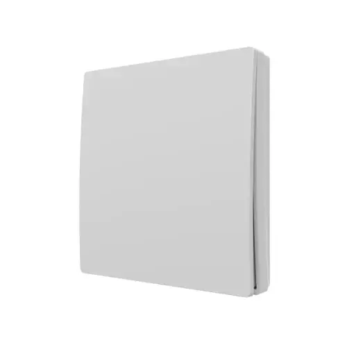 1 Gang Kinetic Push Switch Matt White IP42