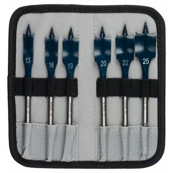 Bosch 6-piece Self Cut Speed spade bit