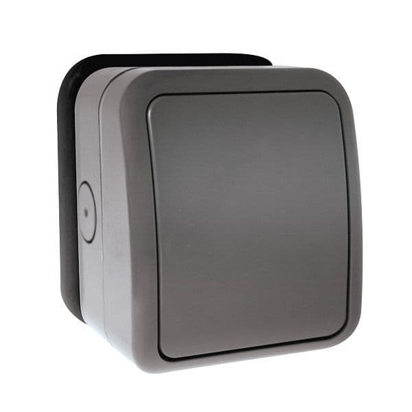 Click Aquip66 1 Gang 10AX 2 Way IP66 Weatherproof Switch Unit