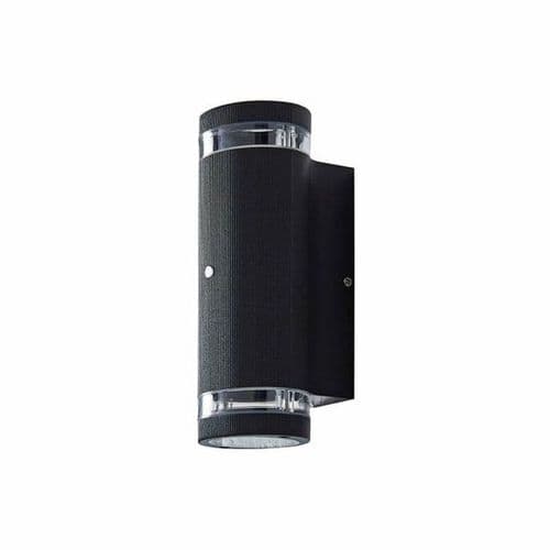 Forum Lighting Zinc Helix 2 GU10 LED Wall Light Black