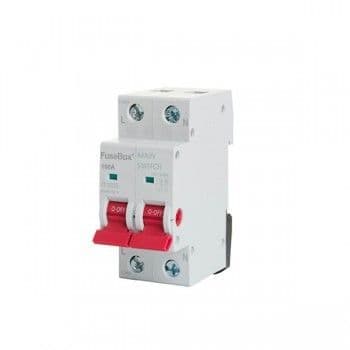 FuseBox 100A 2-Pole Isolator/Main Switch
