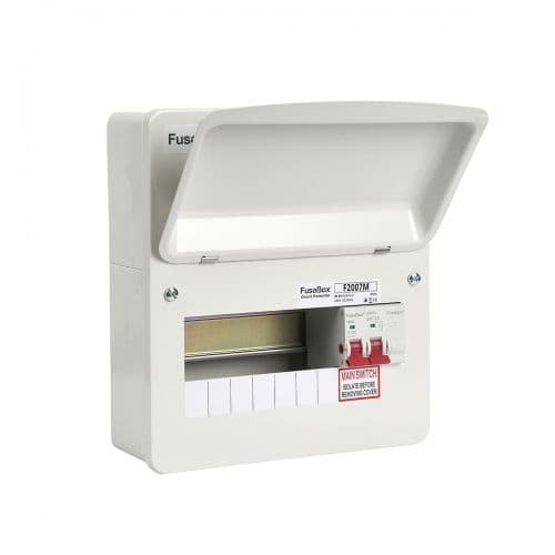 Fusebox F2007M 7 Way Consumer Unit With 100A Switch Isolator