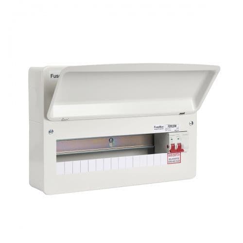 Fusebox F2015M 15 Way Consumer Unit With 100A Switch Isolator