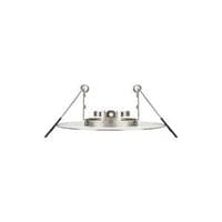 INTEGRAL EVOFIRE FIRE RATED DOWNLIGHT 70-100MM CUTOUT IP65 SATIN NICKEL ROUND +GU10 HOLDER