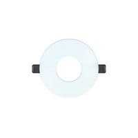 INTEGRAL EVOFIRE FIRE RATED DOWNLIGHT 70-100MM CUTOUT IP65 WHITE ROUND +GU10 HOLDER