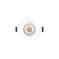 INTEGRAL EVOFIRE FIRE RATED DOWNLIGHT 70MM CUTOUT IP65 WHITE RECESSED +GU10 HOLDER