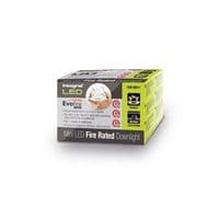 INTEGRAL EVOFIRE MINI FIRE RATED DOWNLIGHT 45MM CUTOUT IP65 WHITE ROUND INTEGRAL