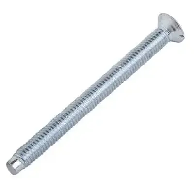 Olympic Fixings M3.5 x 25mm Steel Machine Screws BZP (Pack of 100)