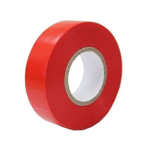 Partex Red PVC Insulation Tape 19mm x 33m
