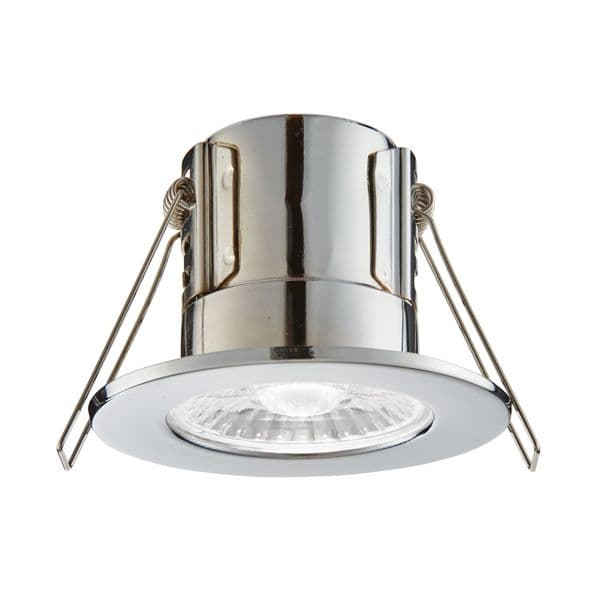 Saxby ShieldECO 500 IP65 4W polished chrome cool white