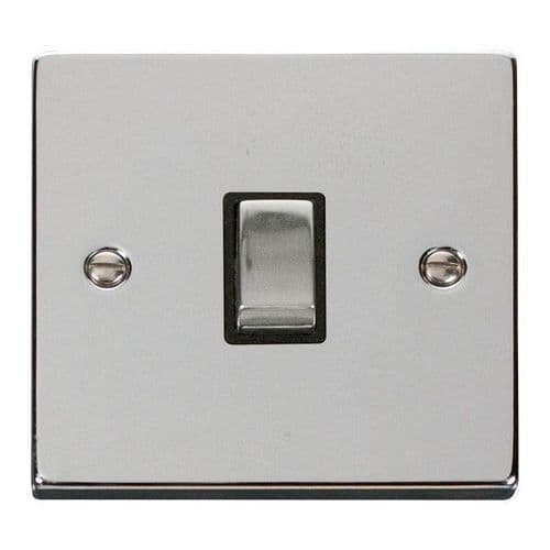 Scolmore Click Deco Polished Chrome Ingot 20A 2 Pole Switch