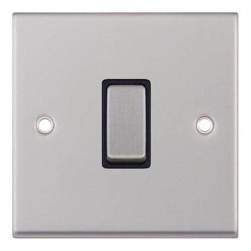 Selectric satin chrome 10 Amp Intermediate Switch – 1 Gang – X-Rated