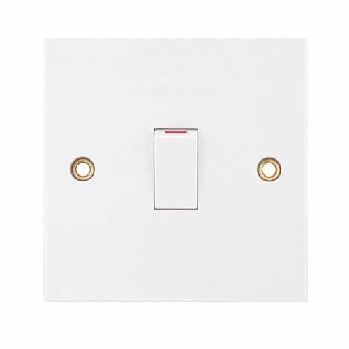 Selectric White 20 Amp DP Switch