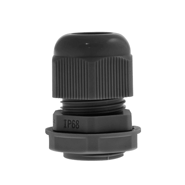 Unicrimp 20MM IP68 GLAND NYLON BLACK 10 Pack